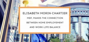 La Députée européenne Elisabeth Morin-Chartier fait le lien entre l’emploi à domicile et la conciliation vie privée et vie professionnelle